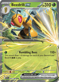 Beedrill ex - 003/086 - Double Rare