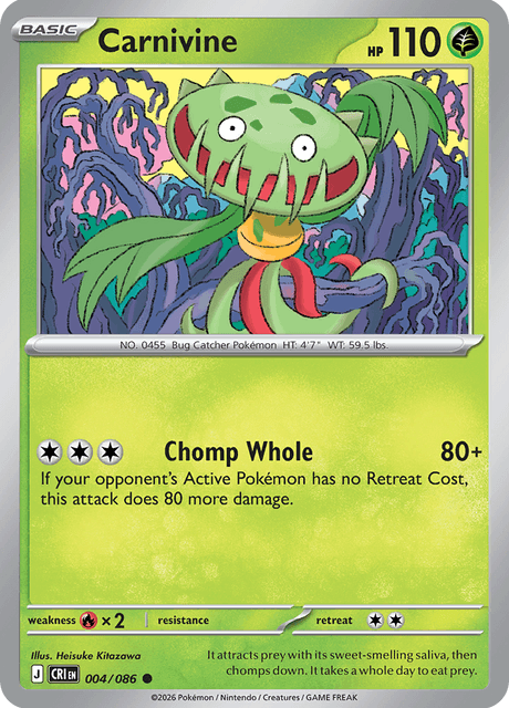 Carnivine - 004/086 - Common