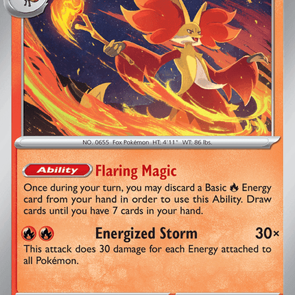 Delphox - 013/086 - Rare