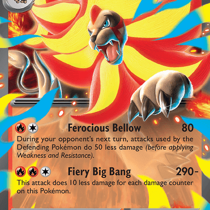 Mega Pyroar ex - 015/086 - Double Rare