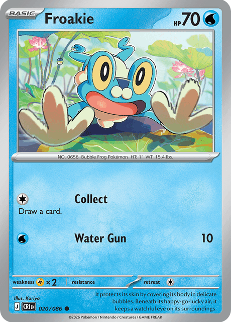 Froakie - 020/086 - Common