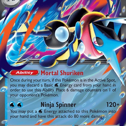 Mega Greninja ex - 022/086 - Double Rare