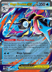 Mega Greninja ex - 022/086 - Double Rare