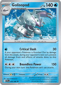 Golisopod - 026/086 - Uncommon