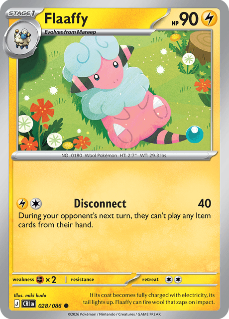 Flaaffy - 028/086 - Common