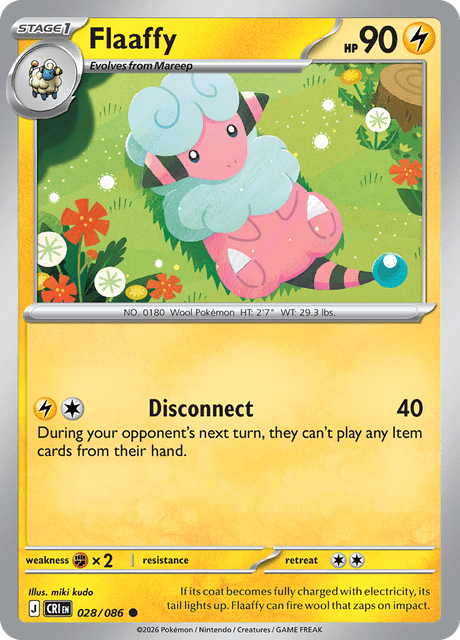 Flaaffy - 028/086 - Reverse Holo