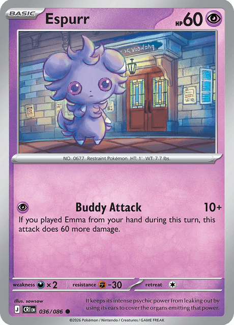 Espurr - 036/086 - Common