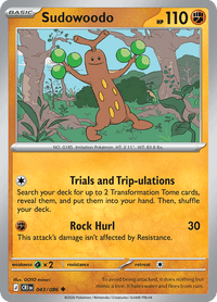 Sudowoodo - 043/086 - Uncommon