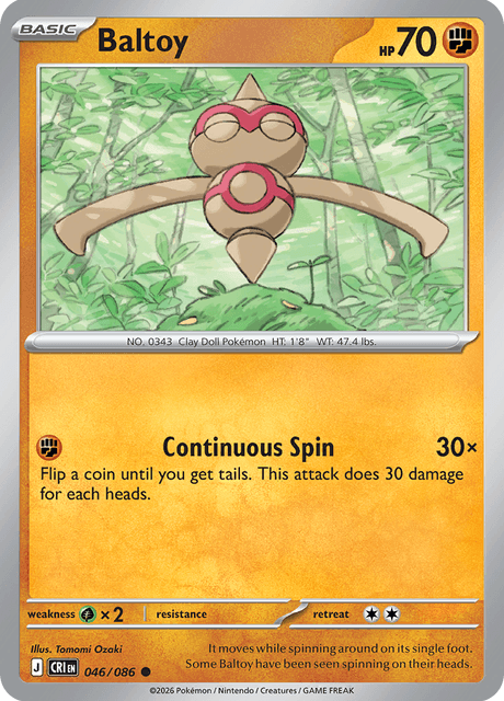 Baltoy - 046/086 - Common