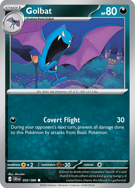 Golbat - 050/086 - Common