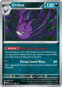 Crobat - 051/086 - Rare