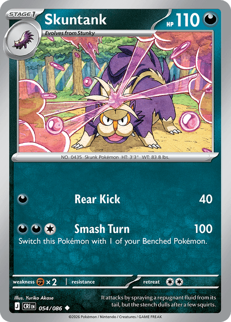 Skuntank - 054/086 - Reverse Holo