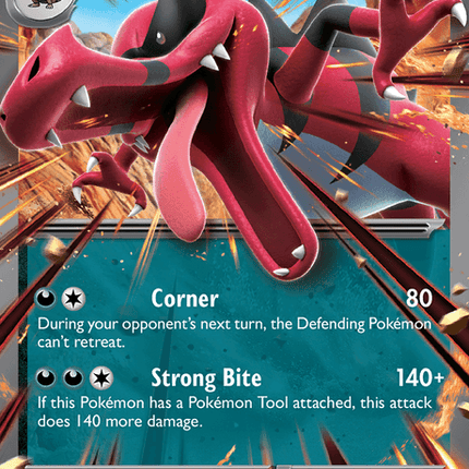 Krookodile ex - 055/086 - Double Rare
