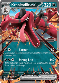Krookodile ex - 055/086 - Double Rare