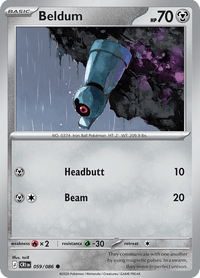 Beldum - 059/086 - Common
