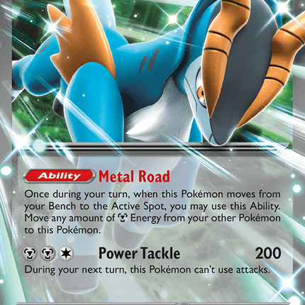Cobalion ex - 064/086 - Double Rare