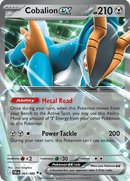 Cobalion ex - 064/086 - Double Rare