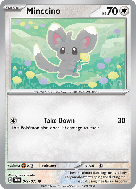 Minccino - 072/086 - Common