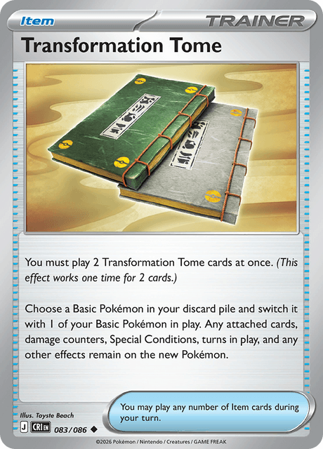 Transformation Tome - 083/086 - Reverse Holo