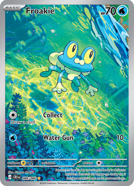 Froakie - 088/086 - Illustration Rare