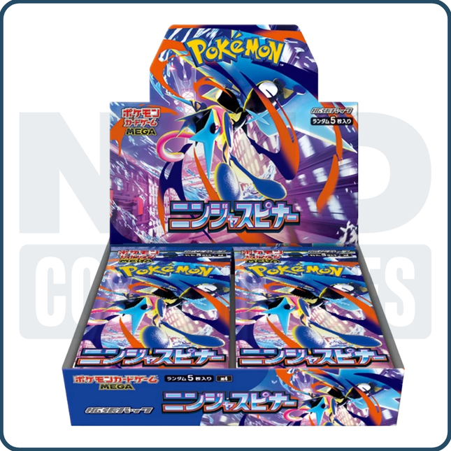 Ninja Spinner Booster Box [m4] Japanese Pokemon