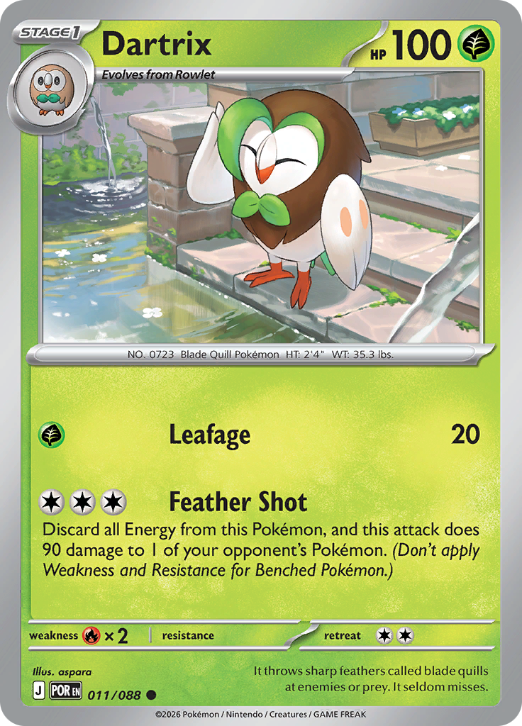 Dartrix - 011/088 - Common