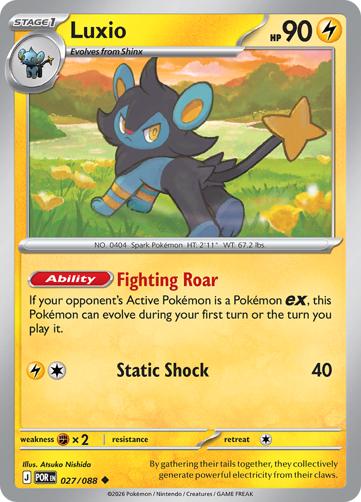 Luxio - 027/088 - Uncommon