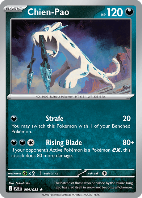 Chien-Pao - 054/088 - Rare