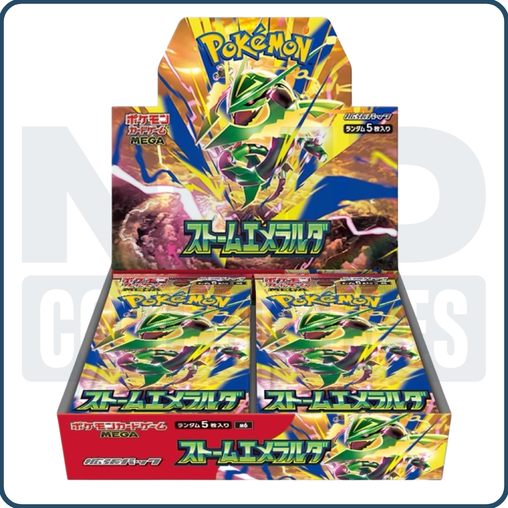 Storm Emeralda Booster Box [m6] Japanese Pokemon
